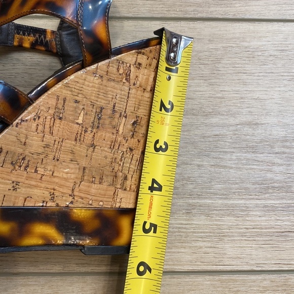 LRL | Teressa | Tortoise Cork Wedge‎ Sandals - Picture 13 of 13